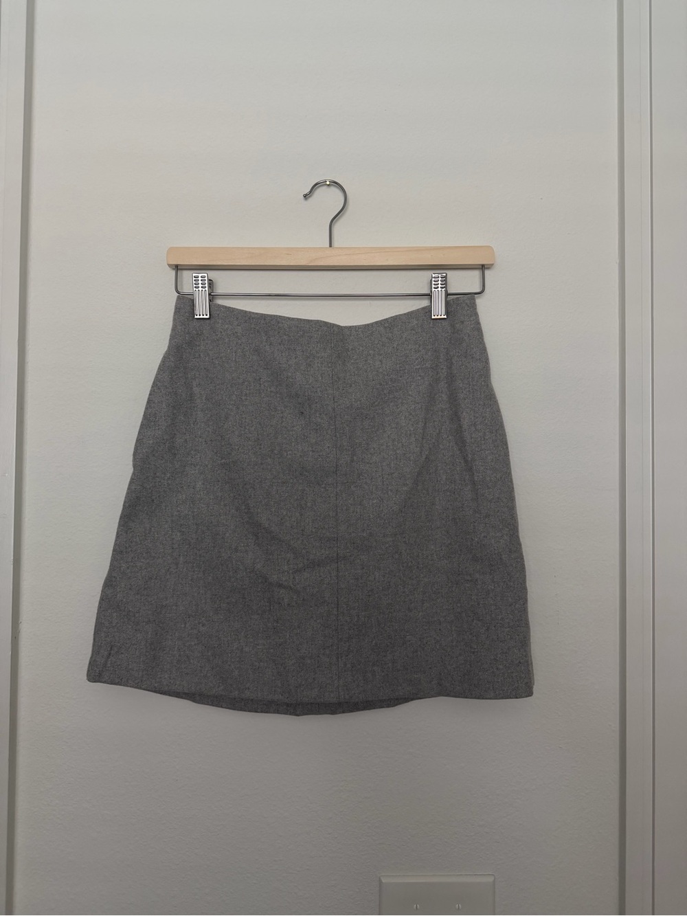 ARITZIA • Wilfred wool cashmere blend a line mini skirt